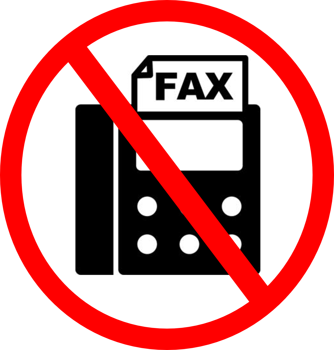 FAX　使用不可